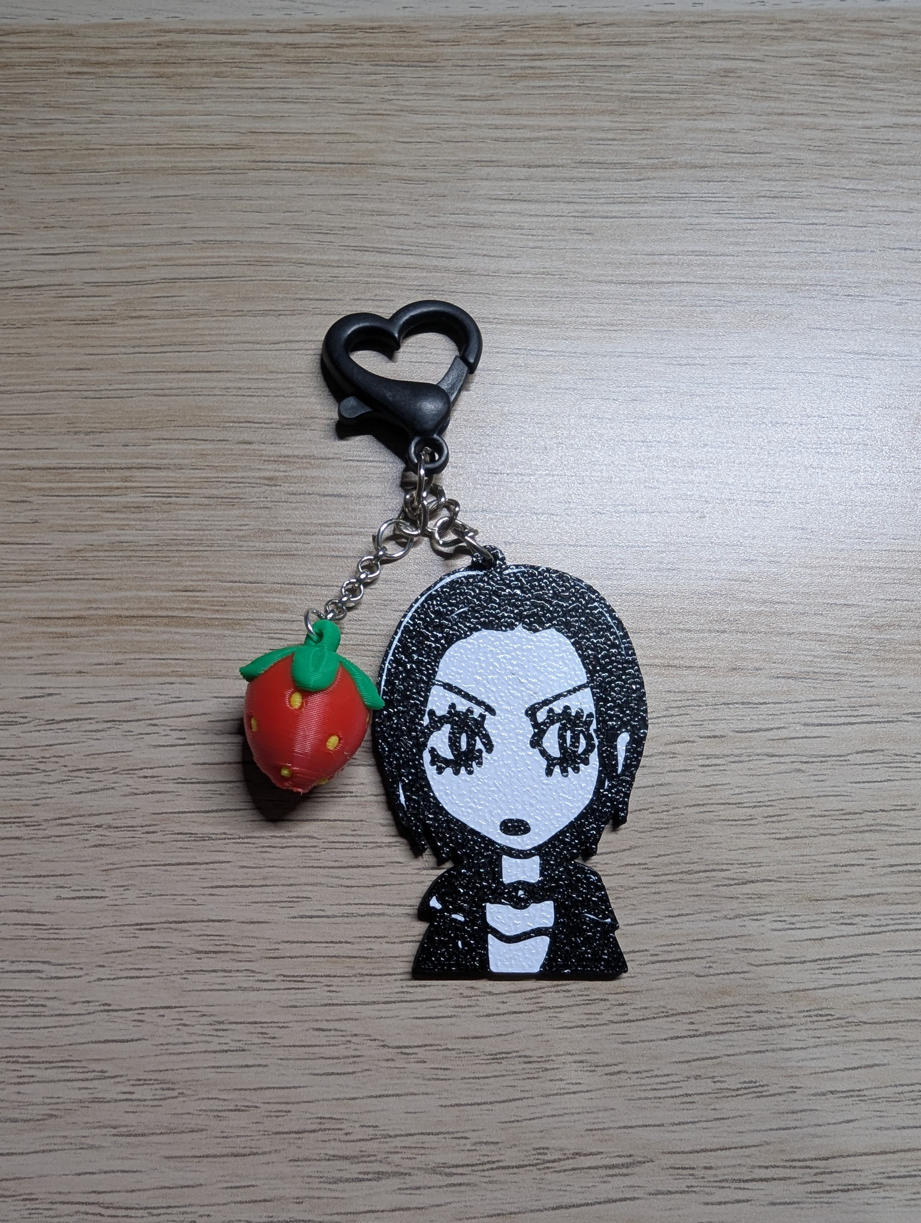 Llavero - "Nana con frutilla"